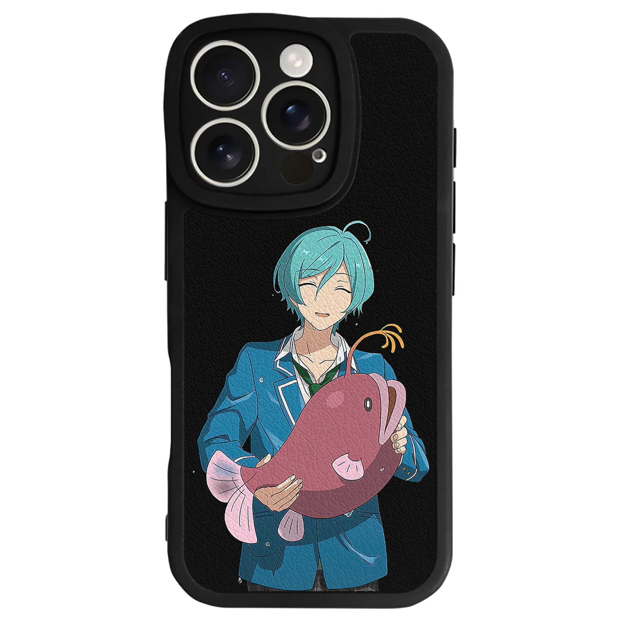 （画像用） あんさんぶるスターズ! Ensemble Stars 【iPhone 16シリーズ対応】シリコンスマホケース（レザー調） 材質：シリコン